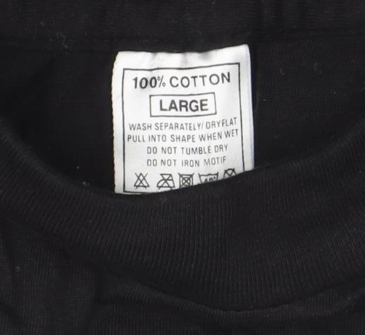 Mens UK Size L D:Ream Black T-Shirt