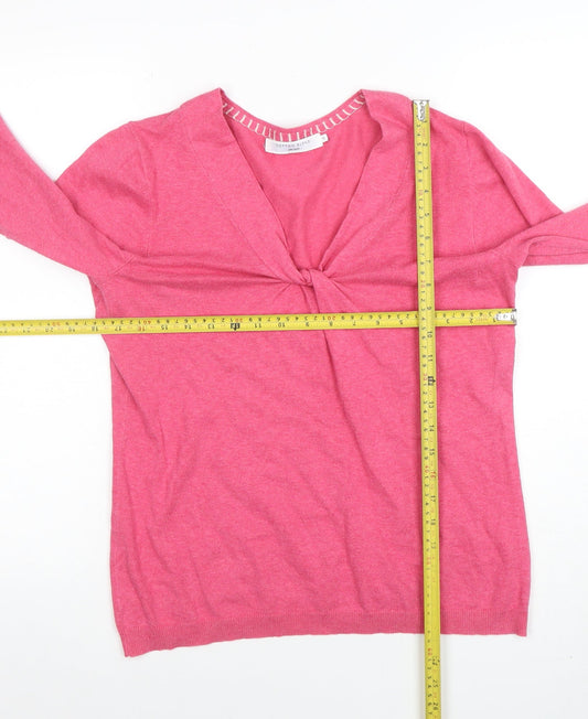 Womens UK Size 12 John Lewis Pink Pullover Jumper