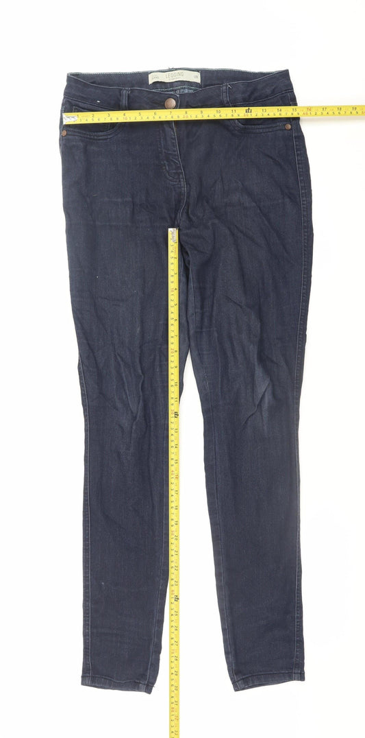 Womens UK Size 12 NEXT Slim Fit Jegging Blue Jeans