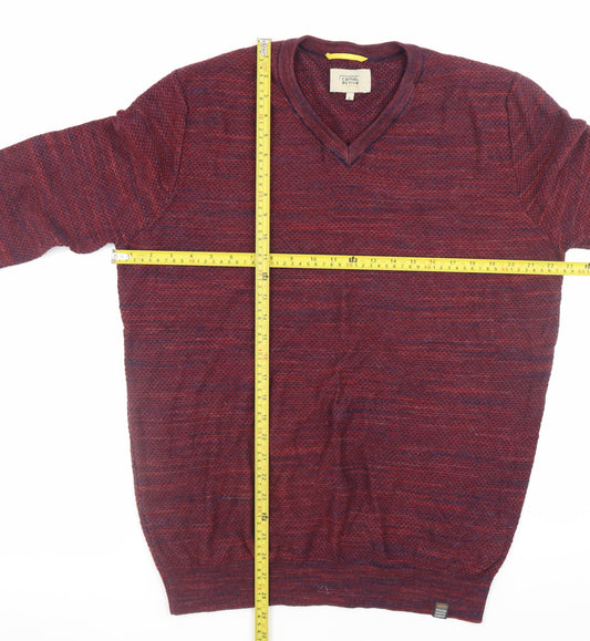 Mens UK Size L Camel Active Red Pullover Sweatshirt