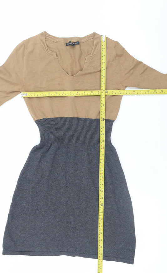 Womens UK Size M Mango Jumper Dress