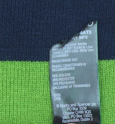 Womens UK Size XS Marks and Spencer Multicoloured Pullover Jumper
