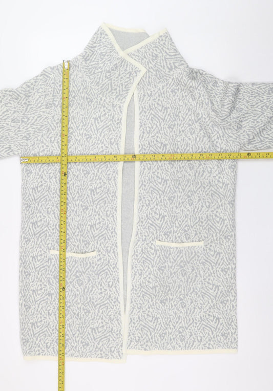 Womens UK Size 16 Bonmarché Grey Cardigan Jumper