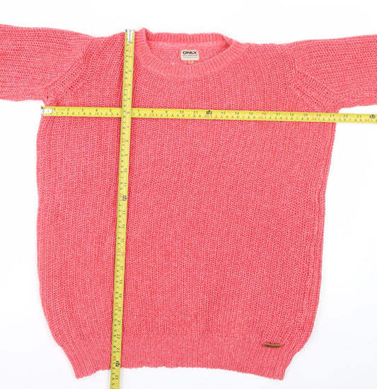 Unisex Adults UK Size S Only Pink Pullover Jumper