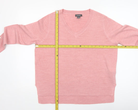 Womens UK Size M Primark Pink Pullover Jumper