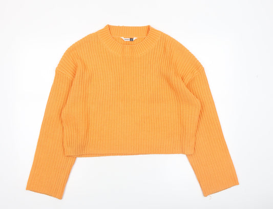 Womens UK Size L PEP&CO Orange Pullover Jumper