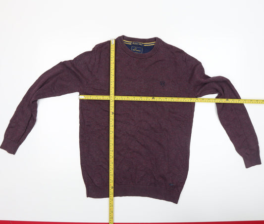 Mens UK Size S XV KINGS Purple Pullover Jumper