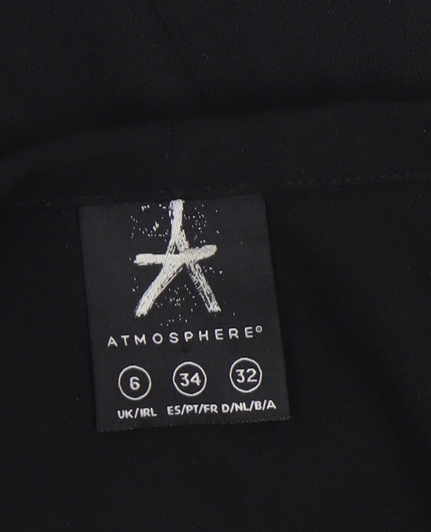 Womens UK Size 6 Atmosphere Regular Black Blazer