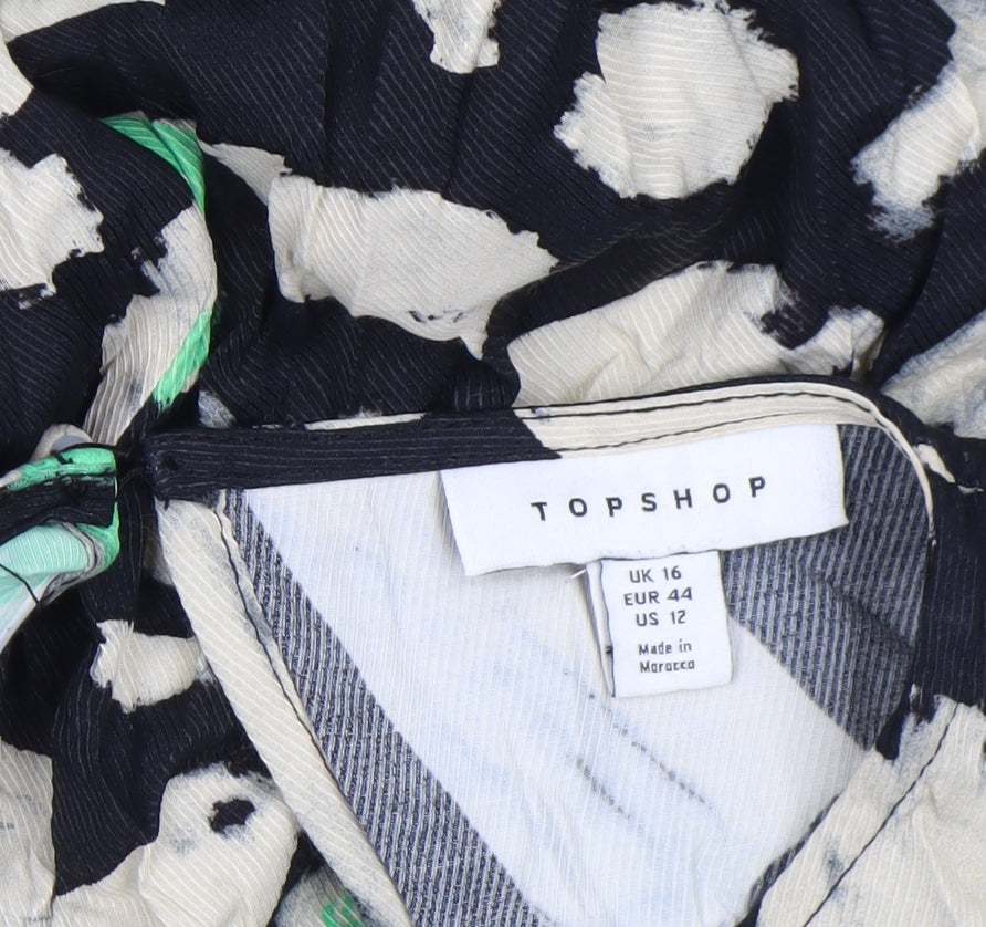 Womens UK Size 16 Topshop Shift Dress