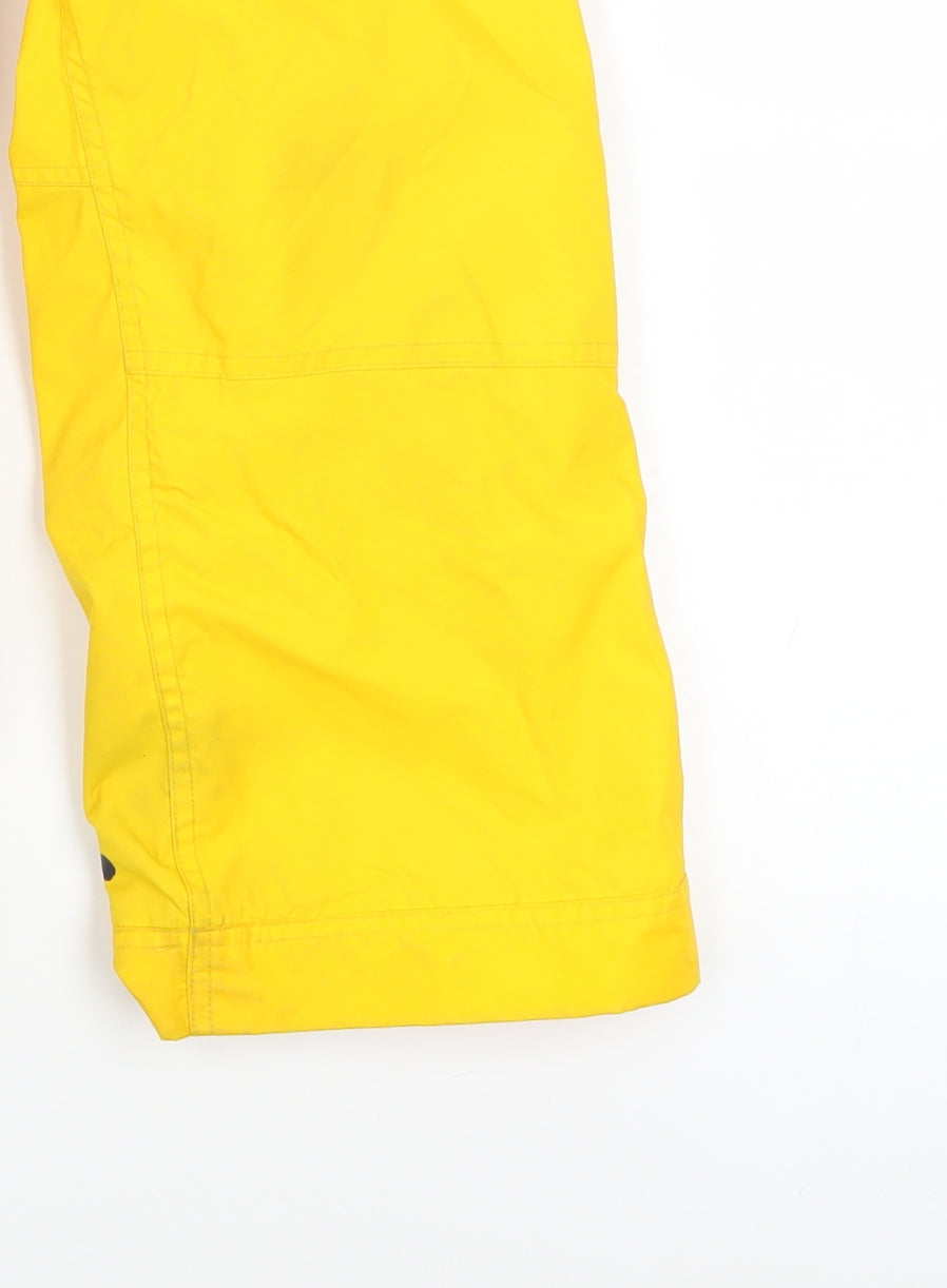 Additional view of Wed'ze boys’ yellow waterproof ski snow pants 6 years winter trousers