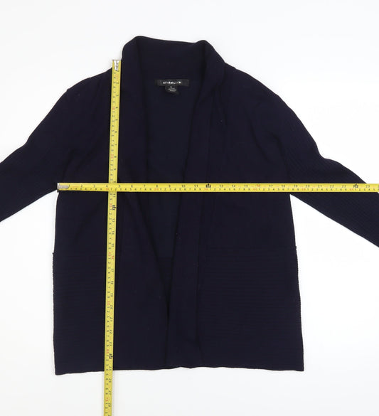 Womens UK Size M 89th & Madison Blue Cardigan Jumper