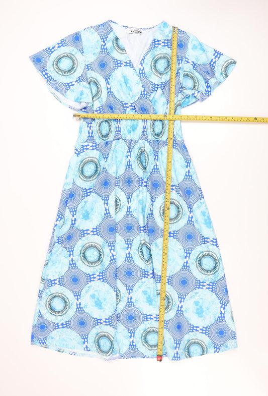 Womens UK Size S LUNA A-Line Dress
