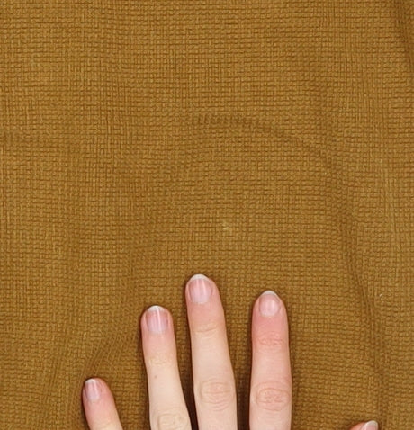 Mens UK Size M NEXT Brown Pullover Jumper