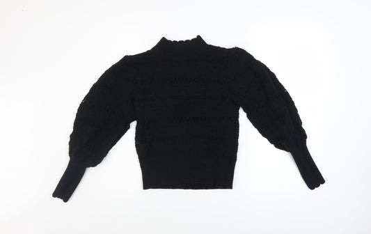 Womens UK Size S AND/OR Black Pullover Jumper