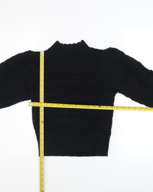Womens UK Size S AND/OR Black Pullover Jumper