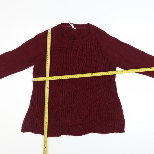 Womens UK Size 12 White Stuff Red Pullover Jumper