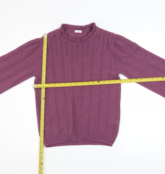 Girls UK Size 14 Years NEXT Purple Pullover Jumper
