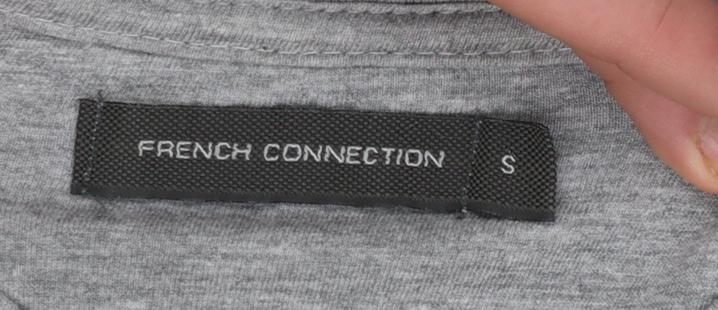 Mens UK Size S French Connection Grey T-Shirt