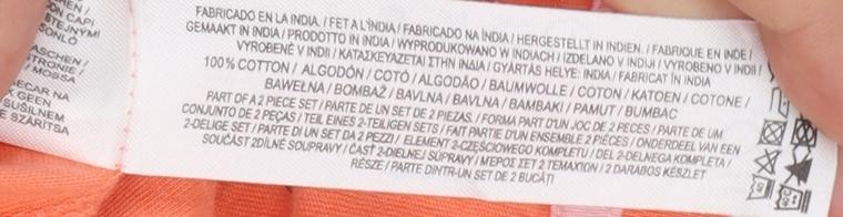 Womens UK Size L Primark Orange Cropped T-Shirt
