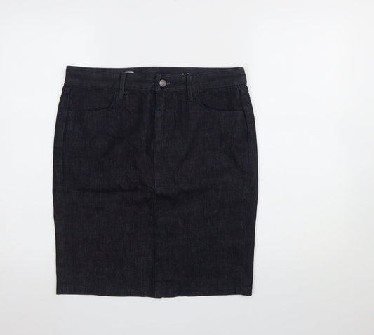 Womens UK Size 10 Gap Straight & Pencil Denim Skirt