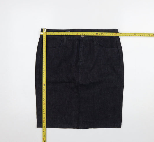 Womens UK Size 10 Gap Straight & Pencil Denim Skirt