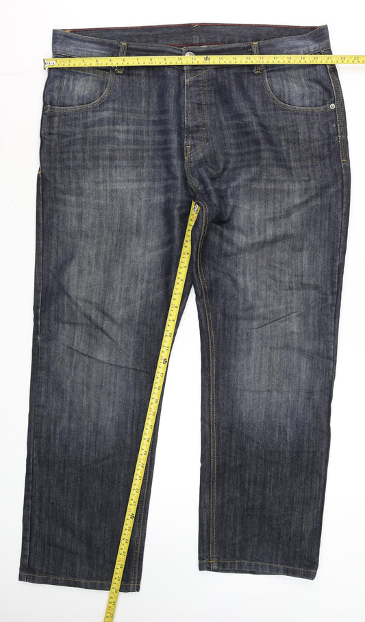 Mens UK Size 40 in Dunnes Stores Regular Fit Straight Blue Jeans