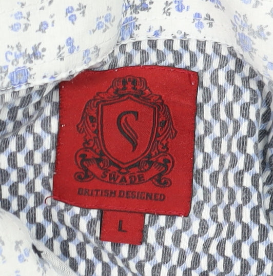 Mens UK Size L Swade 100% Cotton Polo Shirt