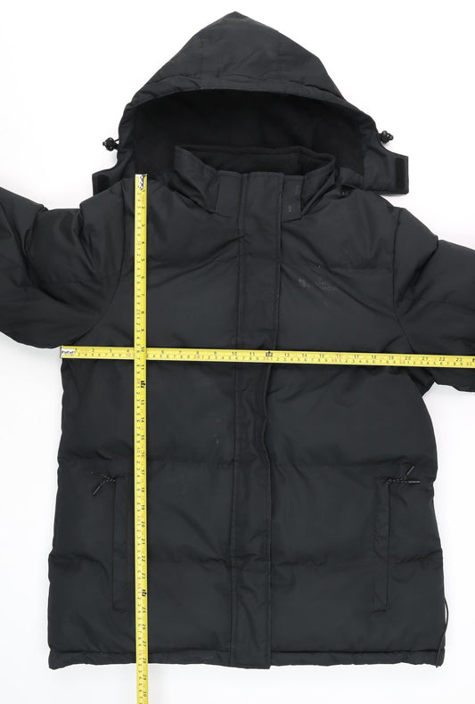 Womens UK Size 14 Mountain Warehouse Black Puffer Jacket