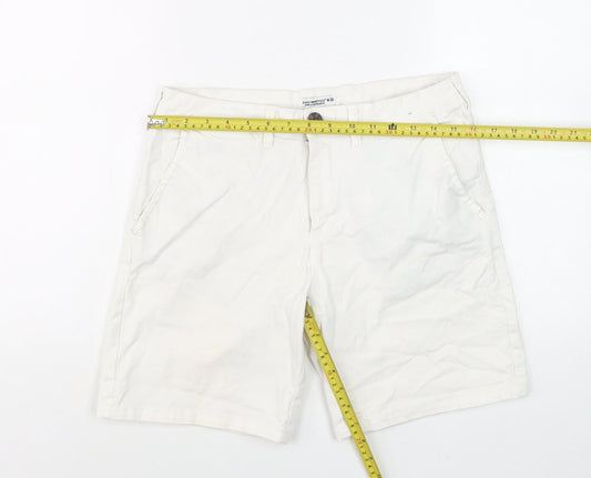 Mens UK Size 30 Cedar Wood State Regular Fit Chino Shorts