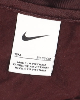 Additional view of Nike unisex baby grey track jacket 18 months colourblock zip-up