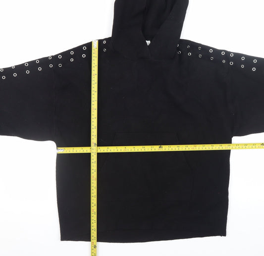 Womens UK Size S Zara Black Pullover Jumper