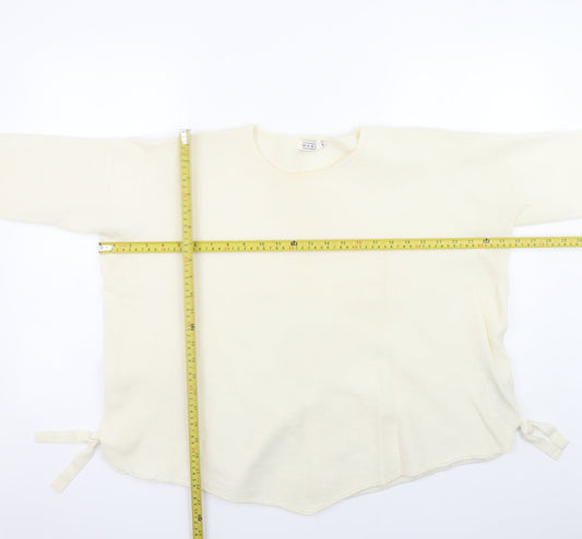 Womens UK Size S Masai Ivory Pullover Jumper