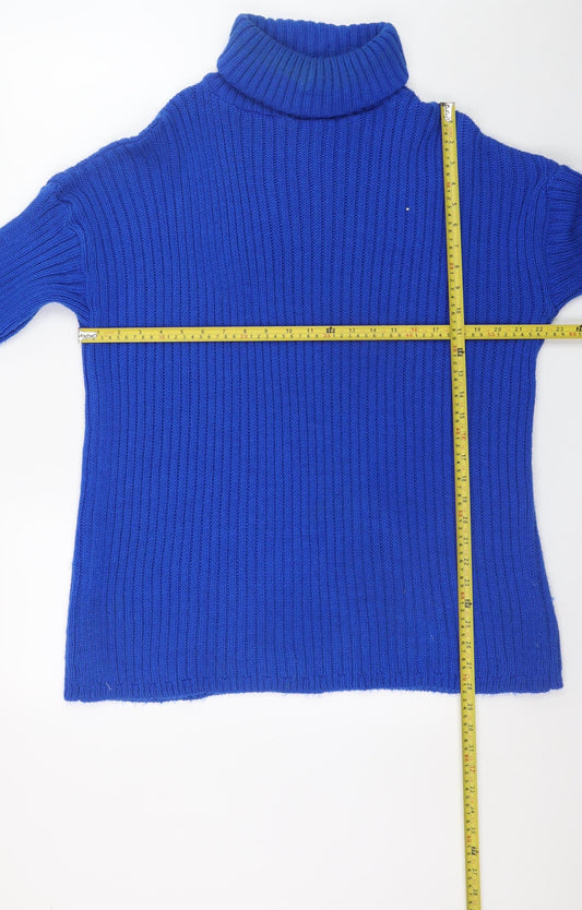 Womens UK Size 12 I SAW IT FIRST Blue Pullover Jumper