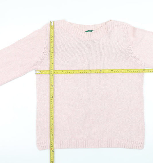 Womens UK Size 16 Marks and Spencer Pink Pullover Jumper
