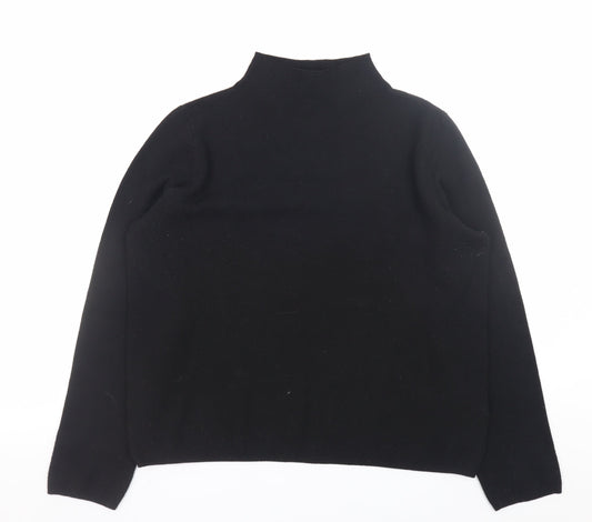 Womens UK Size 14 ESMARA Black Pullover Jumper