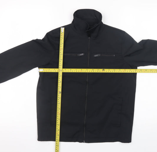 Boys UK Size 9-10 Years River Island Black Windbreaker Coat