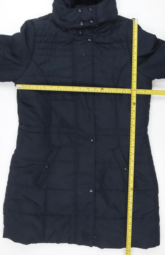 Womens UK Size 14 Esmarca Blue Puffer Jacket