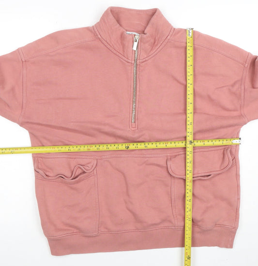 Womens UK Size L NEXT Pink Pullover Sweatshirt