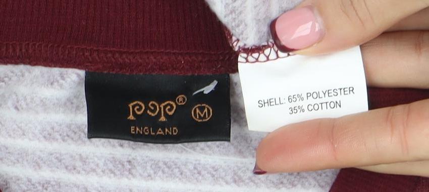 Womens UK Size M POPO England Red Pullover Sweatshirt