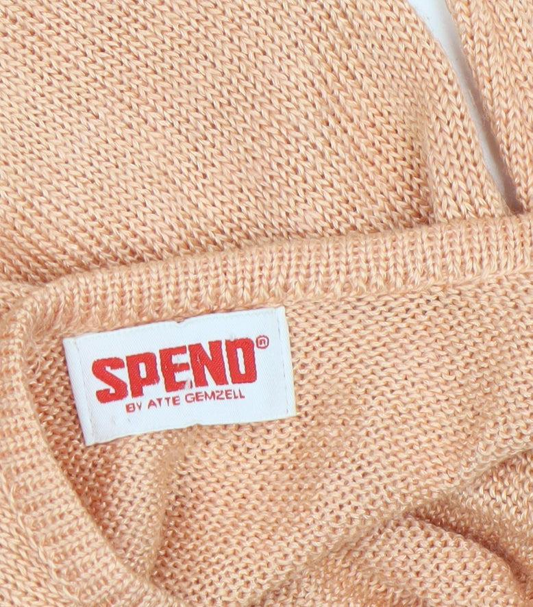 Womens UK Size S SPEND by Atte Gemzell Beige Pullover Jumper