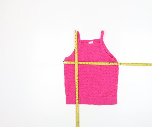 Girls UK Size 15-16 Years abercrombie kids Pink Camisole Tank