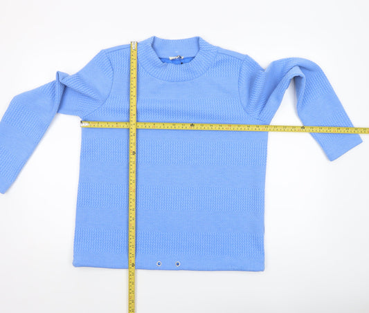 Womens UK Size S TOM TAILOR Blue Pullover Sweatshirt