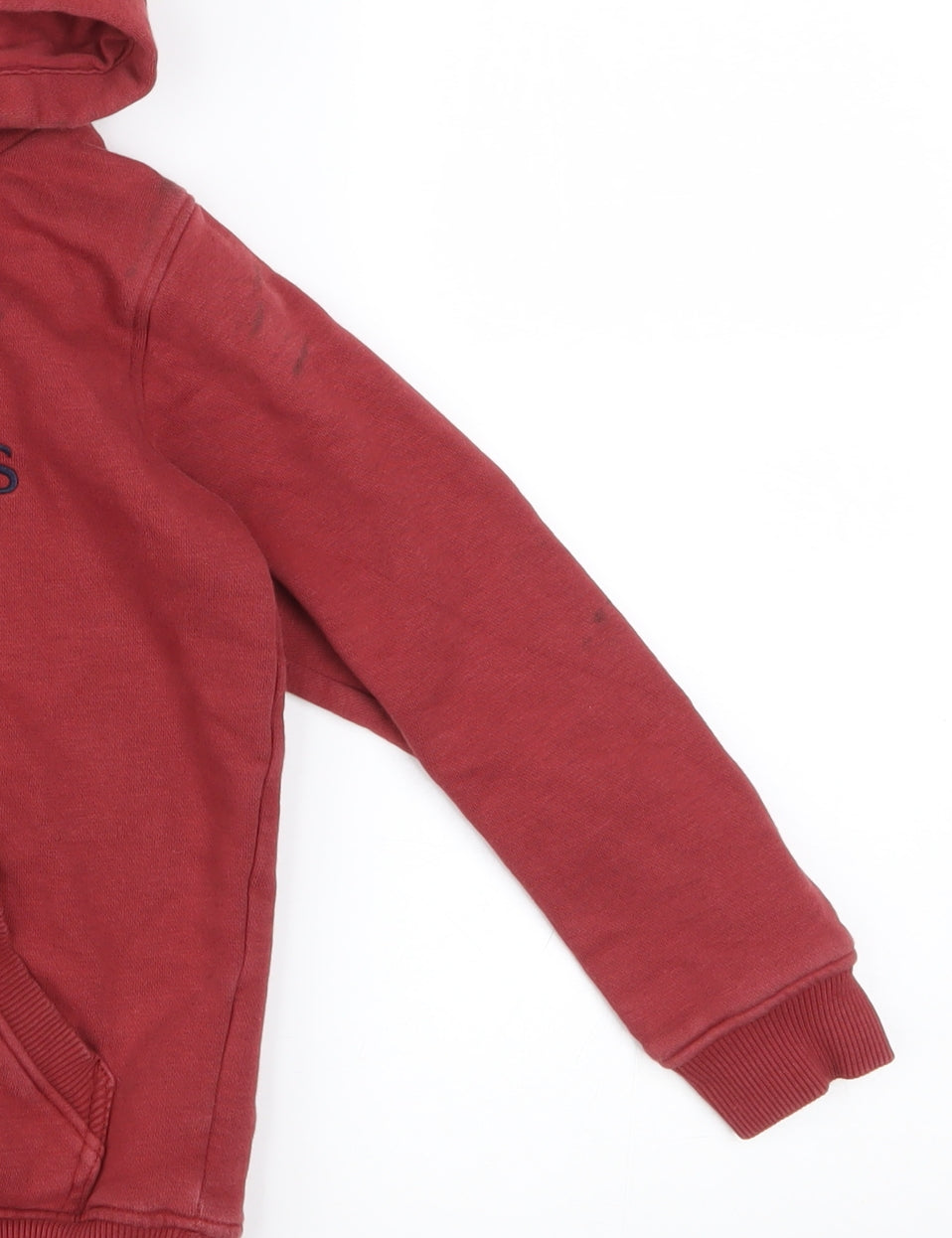 Boys UK Size 7-8 Years Jack Wills Red Pullover Hoodie