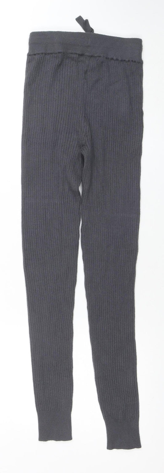 Womens UK Size 6 F&F Regular Fit Jogger Grey Trousers