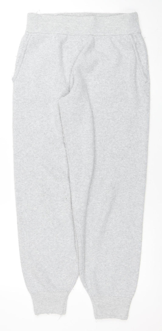 Womens UK Size 12 Jack Wills Regular Fit Jogger Grey Trousers