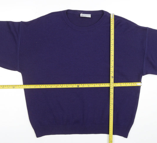 Womens UK Size 14-16 BHS Purple Pullover Jumper