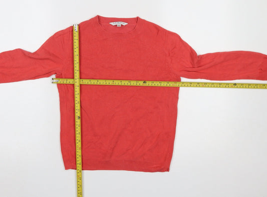 Womens UK Size XS L.K.Bennett Pink Pullover Jumper