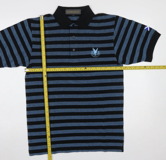 Mens UK Size S Gleneagles 100% Cotton Polo Shirt