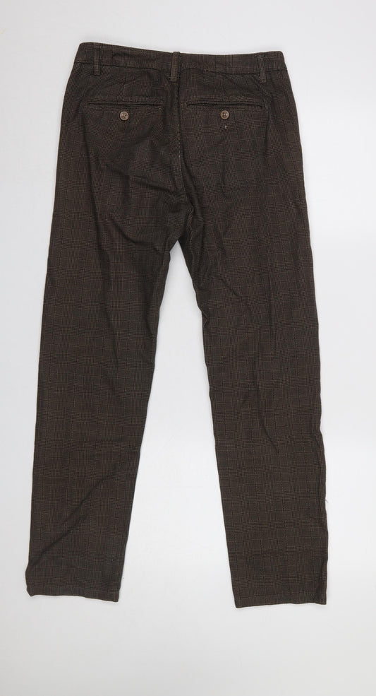 Womens UK Size 16 Kruder Regular Fit Chino Brown Trousers
