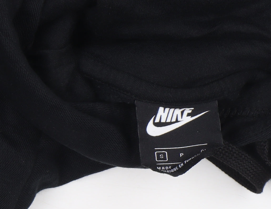 Mens UK Size S Nike Black Pullover Hoodie